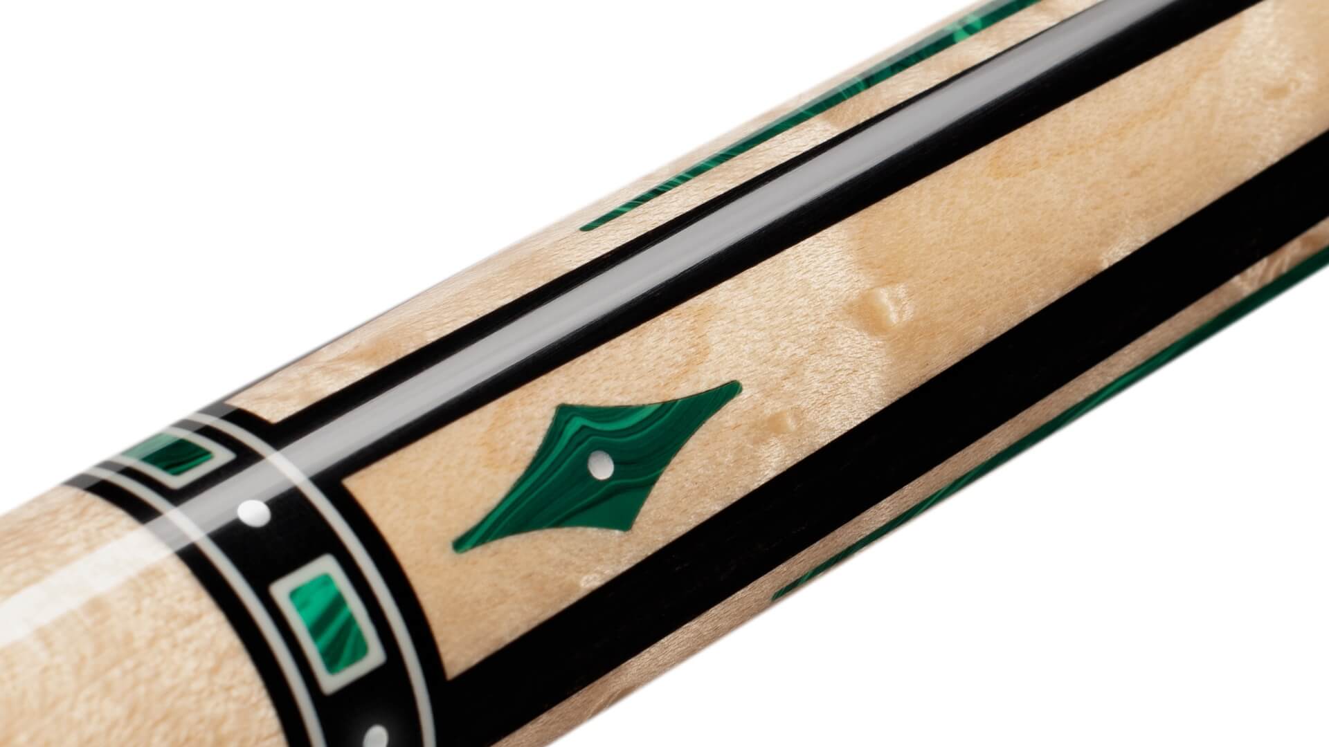 Predator – Valor SL3 Ebony Pool Cue by Jacoby – Wrapless Inlay Detail Predator - Valor SL3 Ebony Pool Cue by Jacoby - Wrapless Inlay Detail