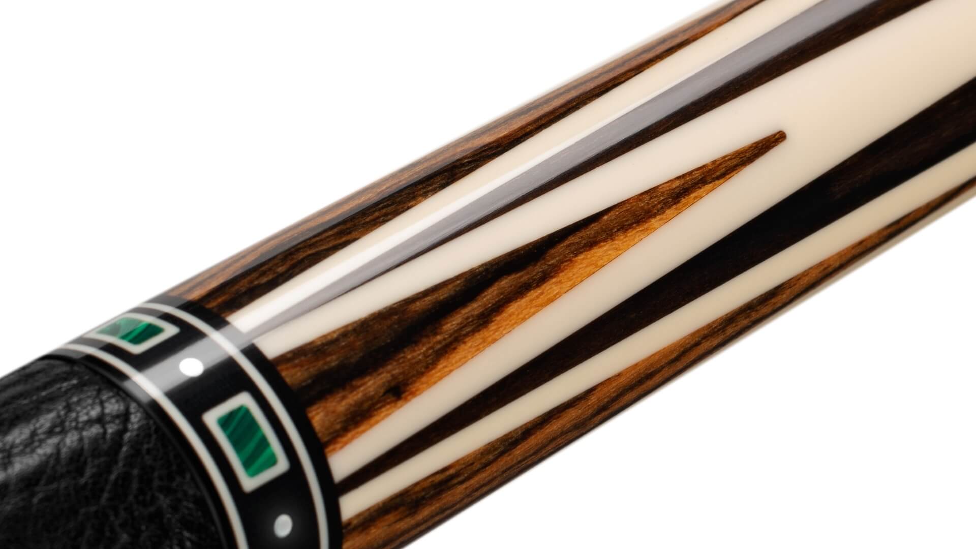 Predator – Valor SL4 Black-Palm Pool Cue by Jacoby – Inlay Detail Predator - Valor SL4 Black-Palm Pool Cue by Jacoby - Inlay Detail