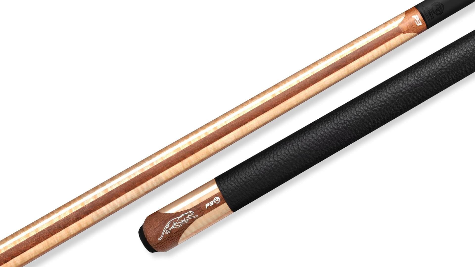 Predator Limited-Edition P3 REVO Natural-Finish Curly Maple & Leopard Wood – Leather Wrap Predator Limited-Edition P3 REVO Natural-Finish Curly Maple & Leopard Wood - Leather Wrap for Sale