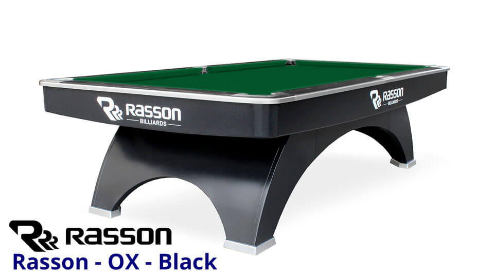 Rasson-OX-Pool-Table-Black-Tournement-Green-Felt