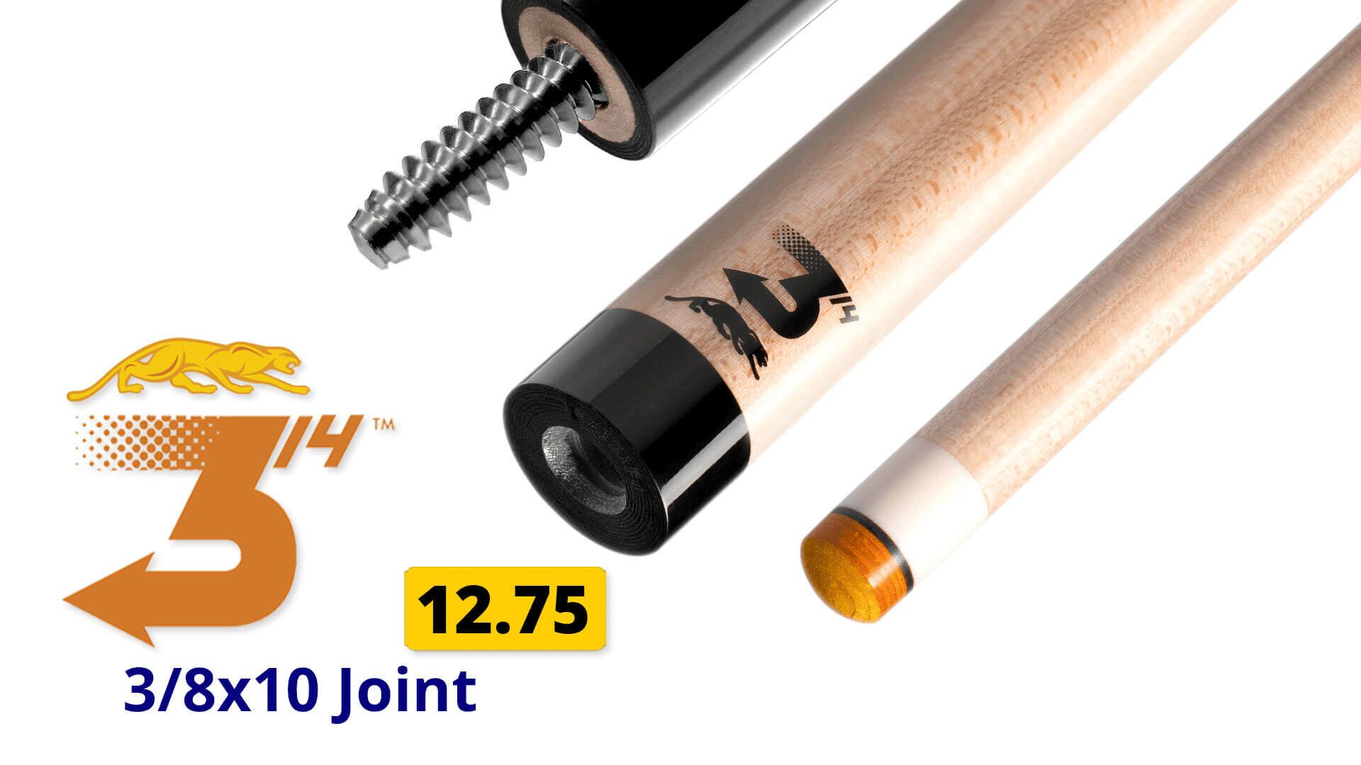 Predator 314 3 Shafts – Wood – 12.75 mm • Billiards Direct