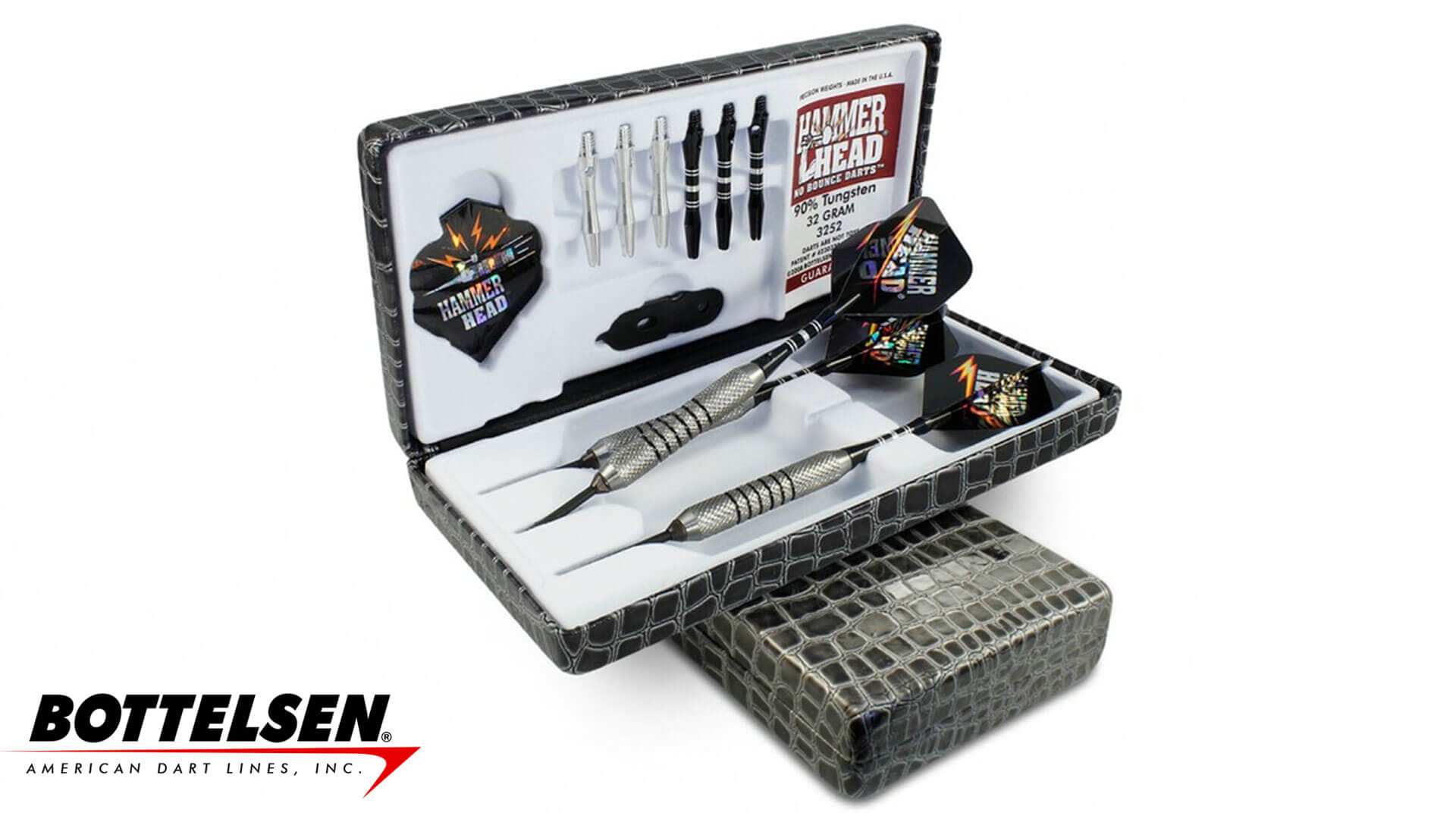 Bottelsen-Hammer-Head-Heavy-Weight-Steel-Tip-XX52-Dart-Case Bottelsen-Hammer-Head-Heavy-Weight-Steel-Tip-XX52-Dart-Case