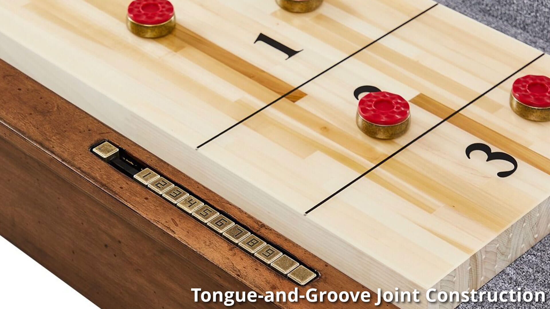 Imperial-Shuffleboard-Penelope-12-Foot-Whiskey-Playsurface-Diagonal-Closeup Imperial-Shuffleboard-Penelope-12-Foot-Whiskey-Playsurface-Diagonal-Closeup