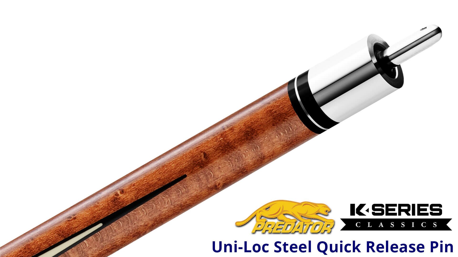 Predator K Series Classics 2-4 Limited Edition Pool Cue – Uni-Loc Joint Predator K Series Classics 2-4 Limited Edition Pool Cue - Uni-Loc Joint for Sale