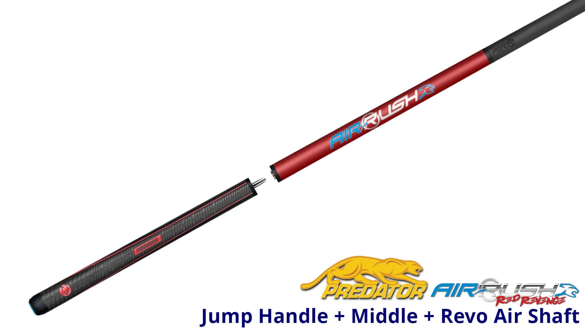 Air-Rush-Jump–Break—Red—Sport-Wrap–Full-Cue-Jump-Handle Air-Rush-Jump--Break---Red---Sport-Wrap--Full-Cue-Jump-Handle for sale