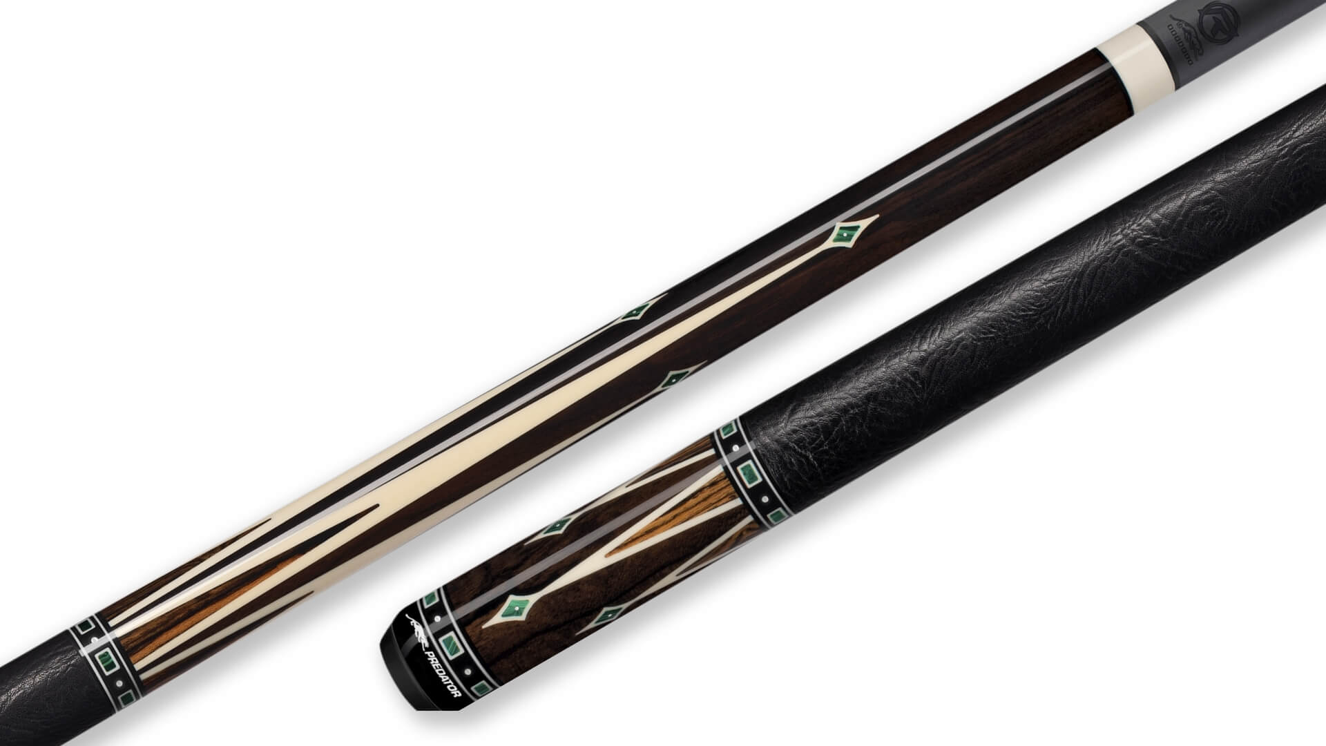 Predator – Valor SL4 Black-Palm Pool Cue by Jacoby – Leather Wrap Predator - Valor SL4 Black-Palm Pool Cue by Jacoby - Leather Wrap
