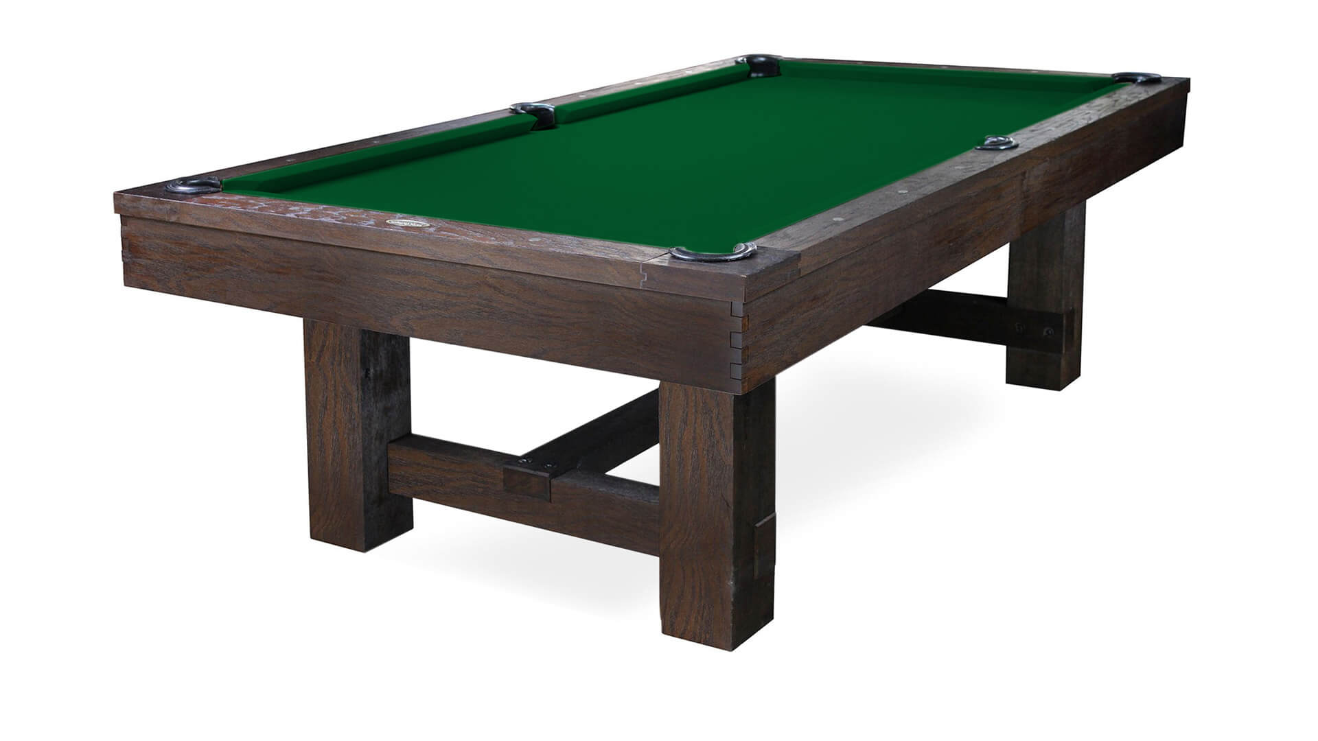 Kay-Woods-Rustic-Brown-Pool-Table-Tournament-Green-Felt Kay-Woods-Rustic-Brown-Pool-Table-Tournament-Green-Felt
