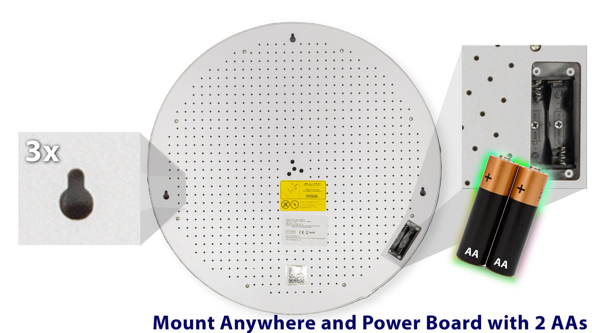 Gran-Board-3-S—White—Soft-Tip-Dart-Board-with-LED-Reverse Gran-Board-3-S---White---Soft-Tip-Dart-Board-with-LED-Reverse