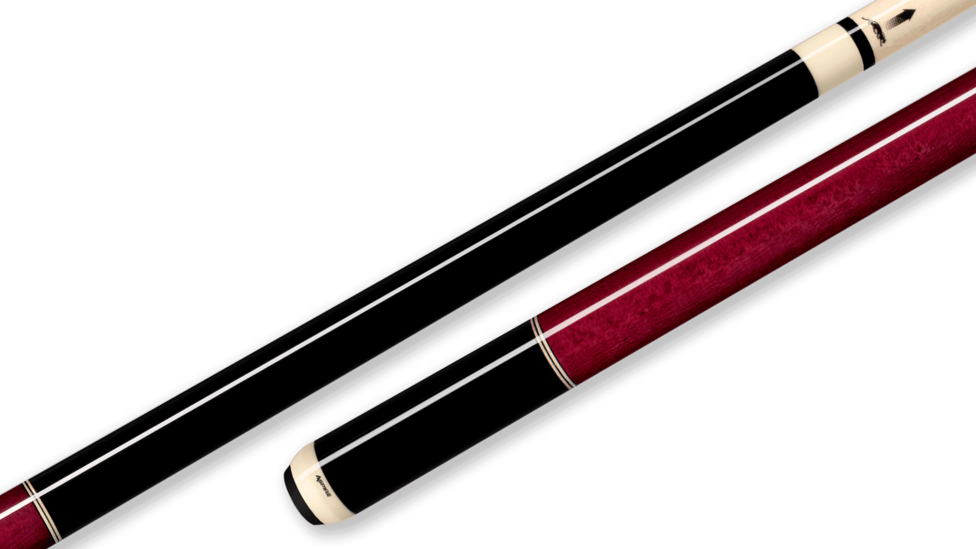 Predator – Aspire 1-1 Pool Cue Purpleheart Handle – Wrapless Predator - Aspire 1-1 Pool Cue Purpleheart Handle - Wrapless