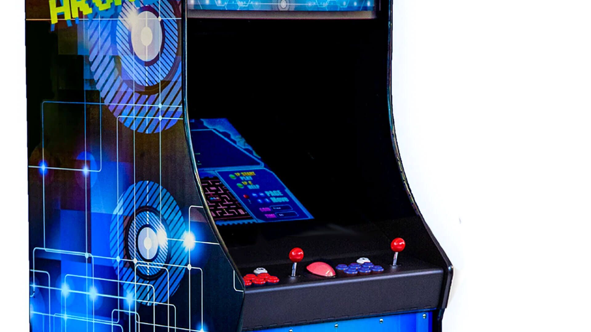 2 Player Arcade Cabinet Trackball – Detail 2 Player Arcade Cabinet Trackball - Detail