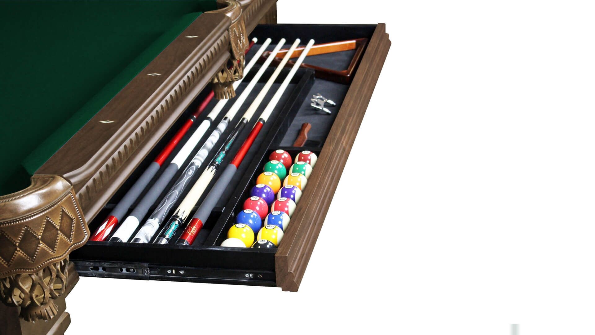 Imperial-Ramsey-Pool-Table-Side-Drawer-Dark-Green-Felt
