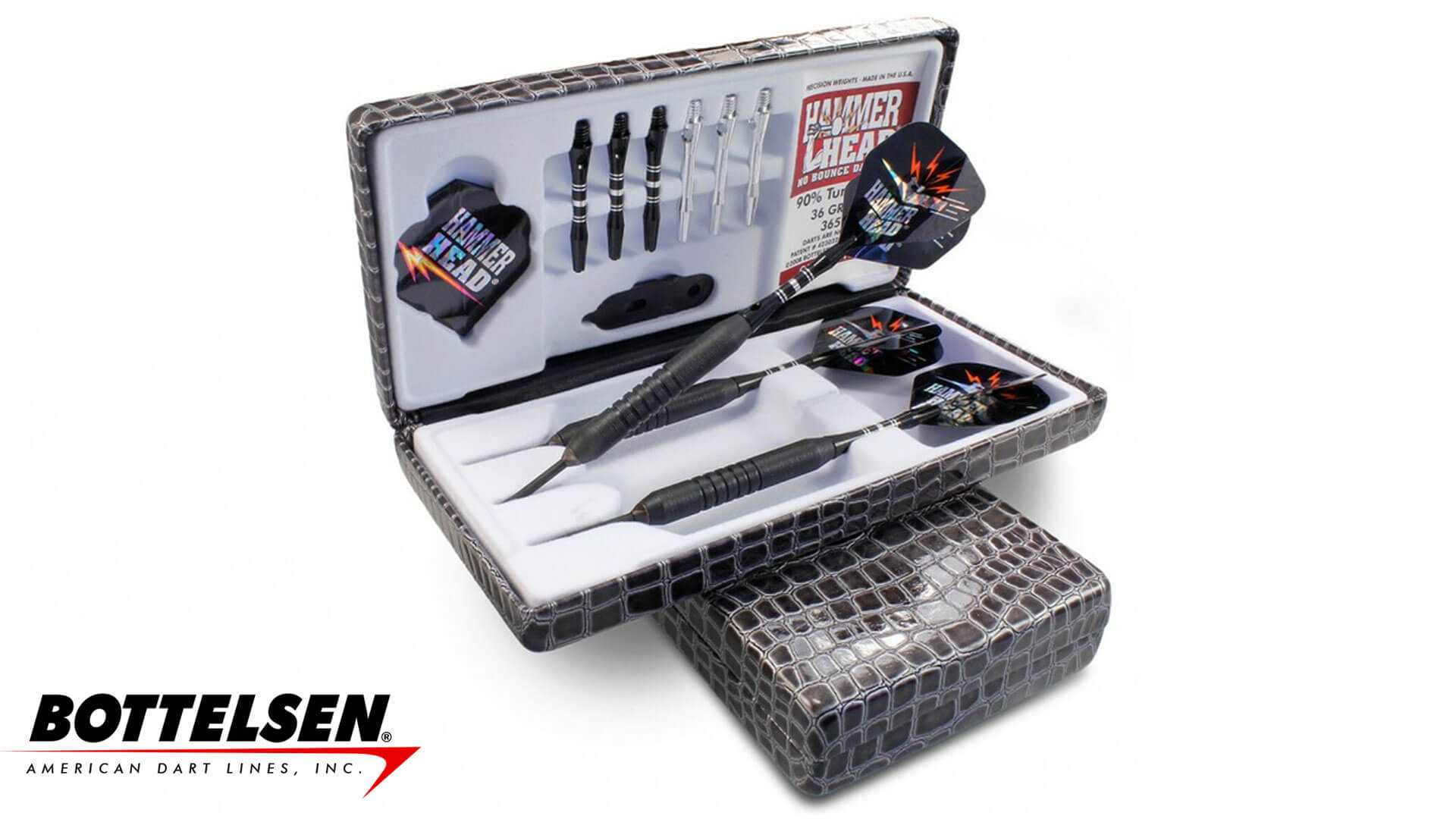 Bottelsen-Hammer-Head-Heavy-Weight-Steel-Tip-XX5E-Dart-Case Bottelsen-Hammer-Head-Heavy-Weight-Steel-Tip-XX5E-Dart-Case