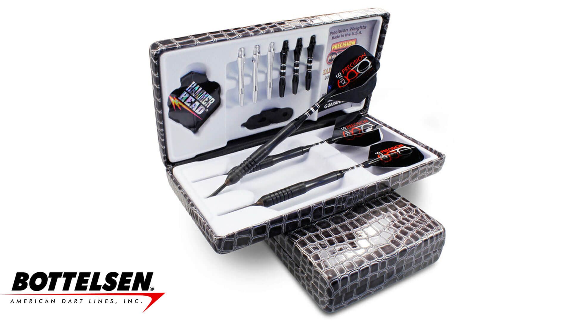 Bottelsen-Hammer-Head-Precision-Grip-Steel-Tip-XX4EPGB-Dart-Case