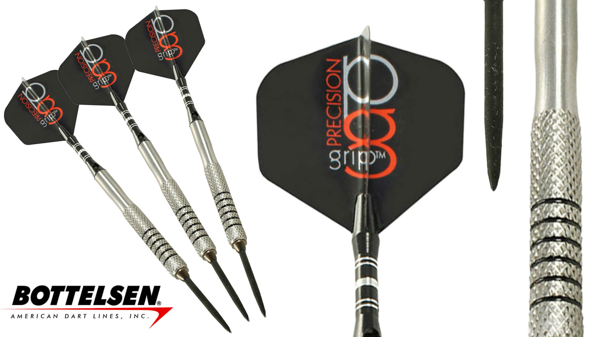 Bottelsen-Hammer-Head-Precision-Grip-Steel-Tip-XX92PG-Dart-Set Bottelsen-Hammer-Head-Precision-Grip-Steel-Tip-XX92PG-Dart-Set