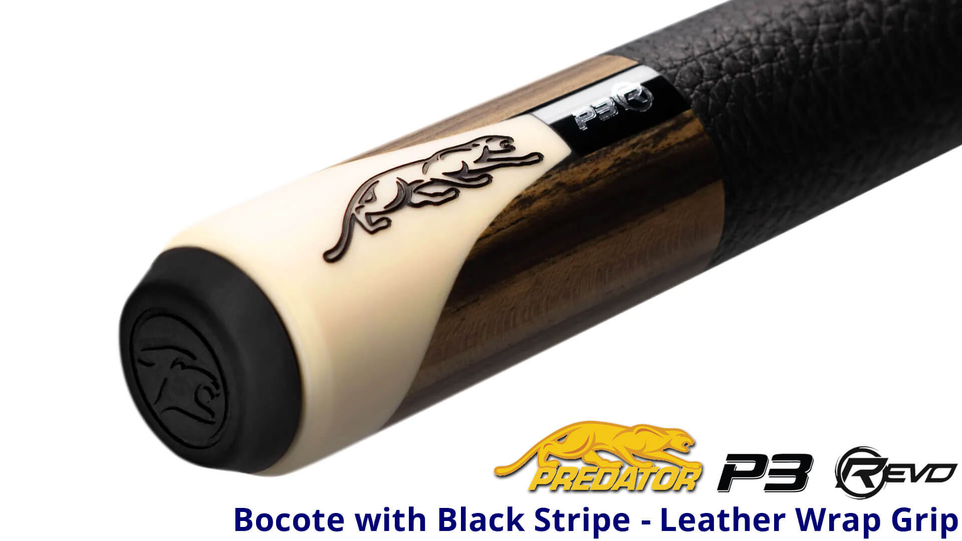 Predator-P3-REVO-Bocote-Leather-Wrap-Radial-Butt-Detail Predator-P3-REVO-Bocote-Leather-Wrap-Radial-Butt-Detail