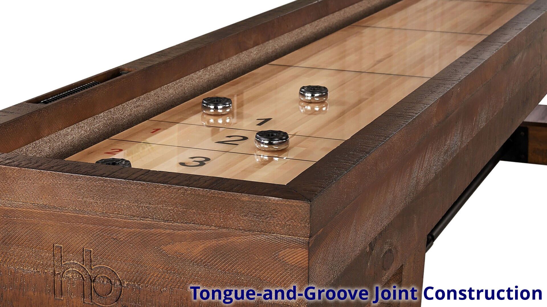 Imperial-Shuffleboard-HB-Home-Telluride-12-Foot-Diagonal-Closeup Imperial-Shuffleboard-HB-Home-Telluride-12-Foot-Diagonal-Closeup