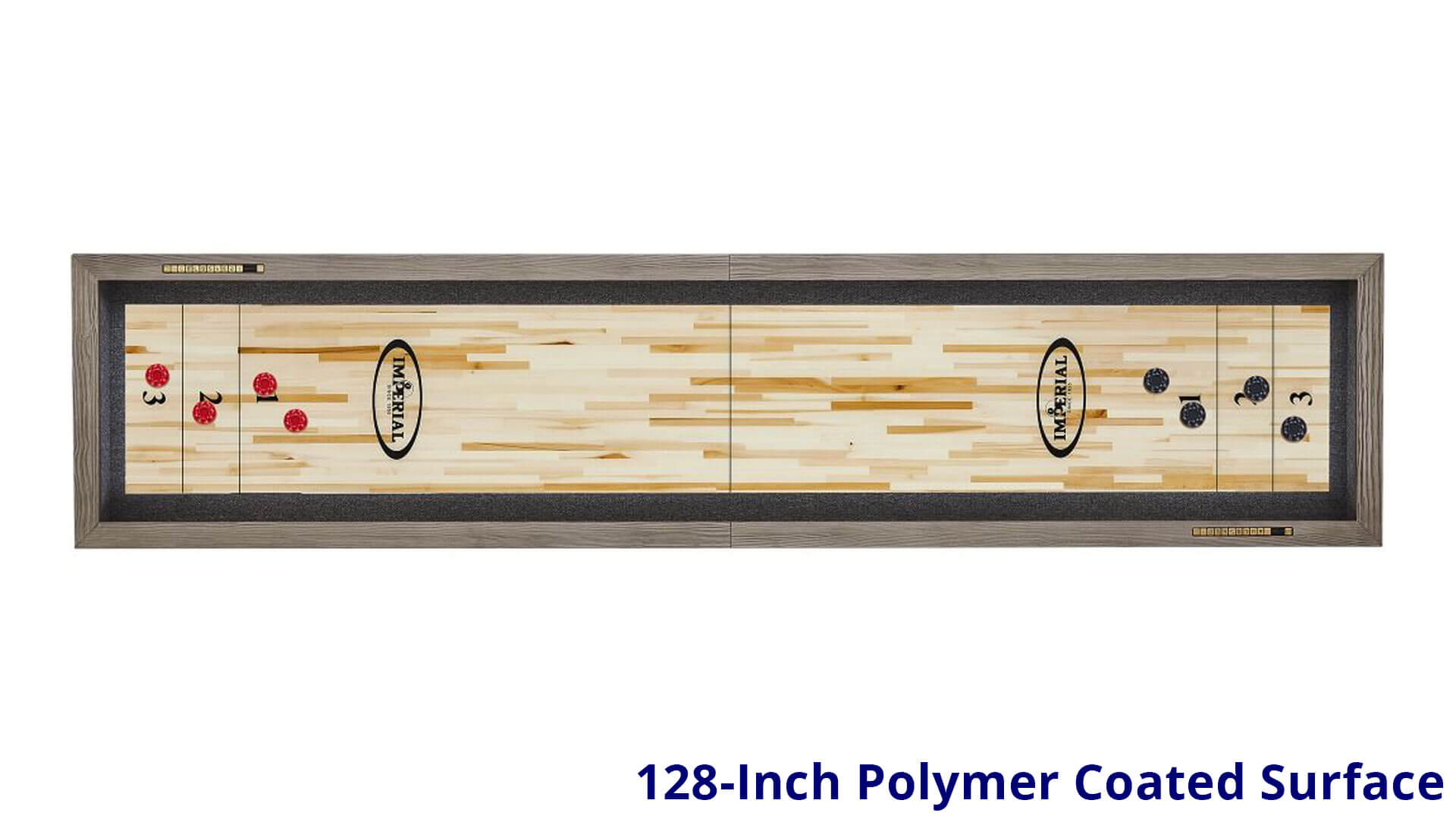Imperial-Shuffleboard-The-Barnstable-12-Foot-Silver-Mist-Playsurface-View Imperial-Shuffleboard-The-Barnstable-12-Foot-Silver-Mist-Playsurface-View