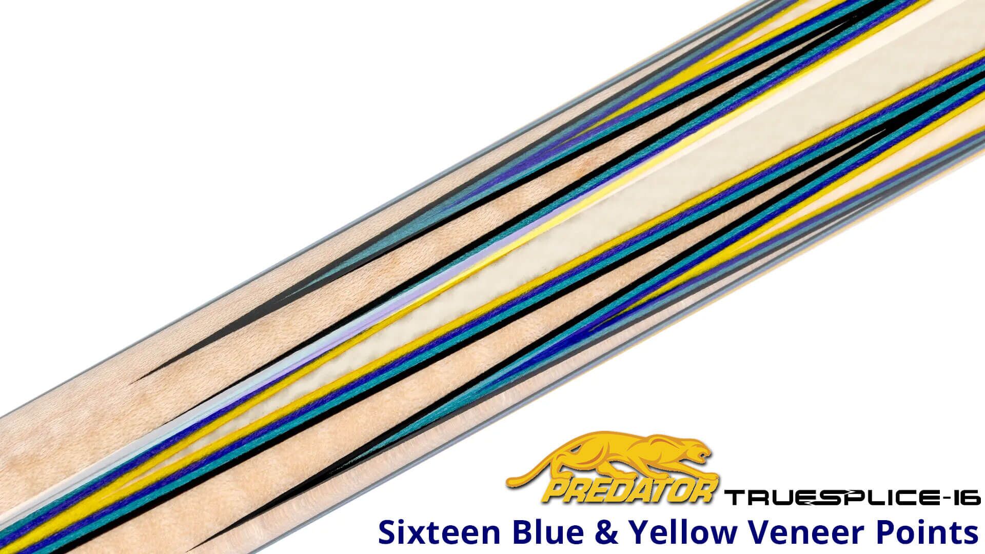 Predator Limited-Edition TrueSplice 16 Curly 2 Generation – Blue, Yellow, and Black Veneers Predator Limited-Edition TrueSplice 16 Curly 2 Generation - Blue, Yellow, and Black Veneers for Sale