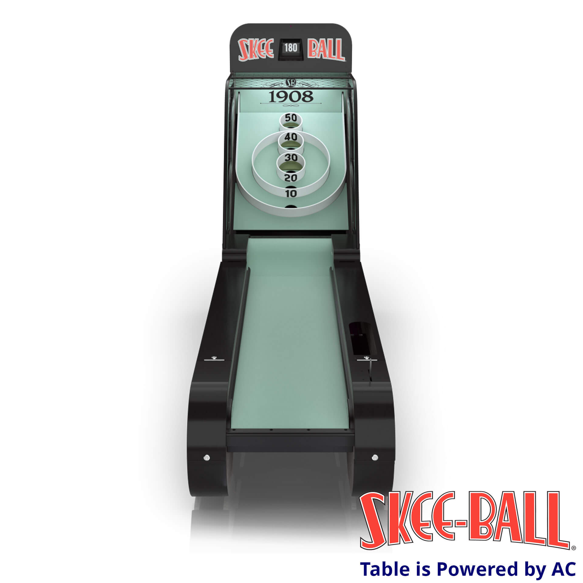 Skee Ball Arcade Machine “1908” – Straight View Skee Ball Arcade Machine "1908" for Sale