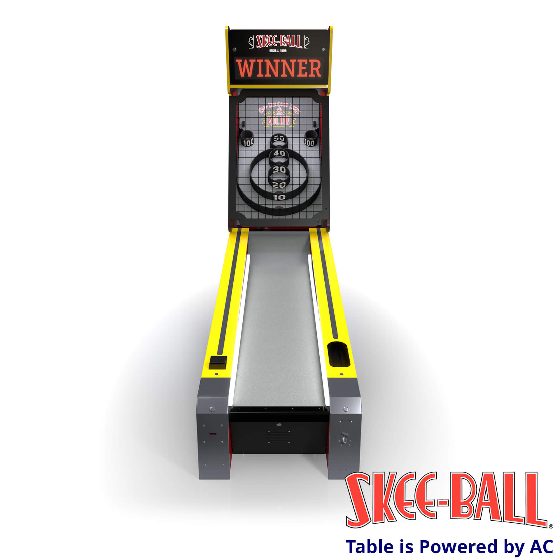 Home Skee-Ball Machine “Classic” – Straight View Home Skee-Ball Machine "Classic" for Sale