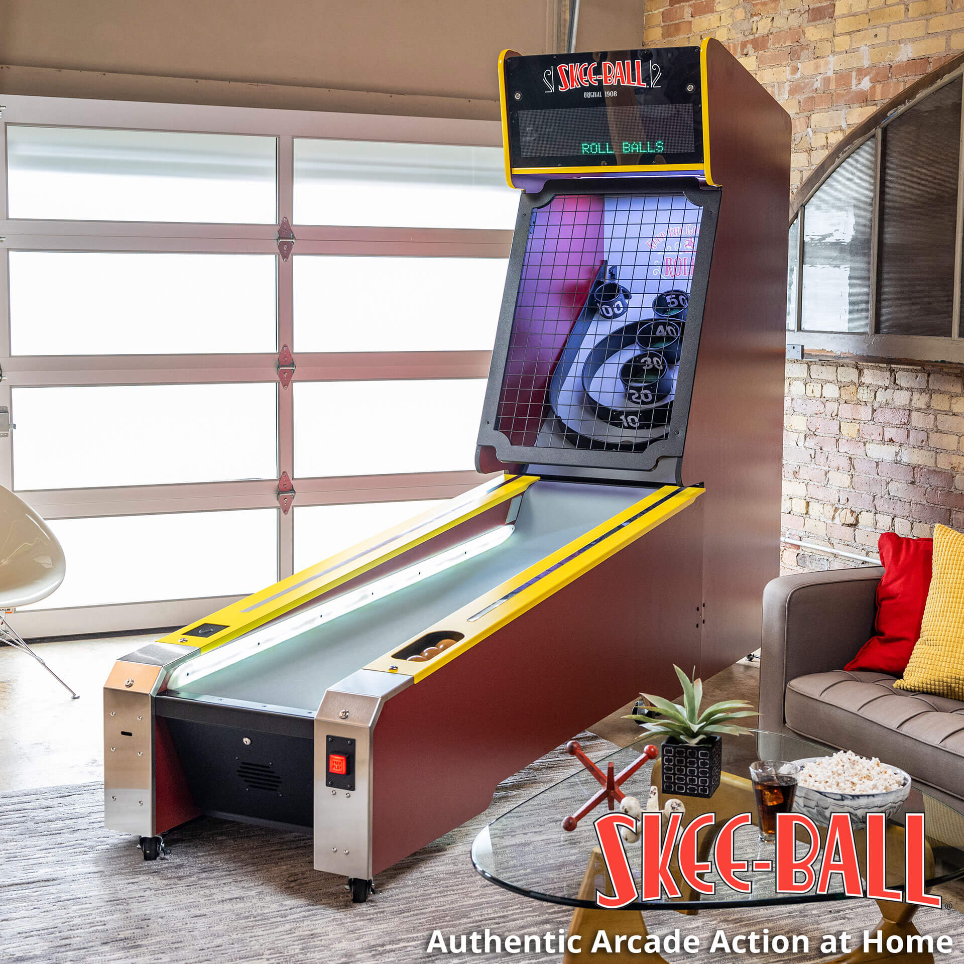 Skee-Ball Home Machine “Classic” – Authentic Arcade Action at Home Skee-Ball Home Machine "Classic" for Sale