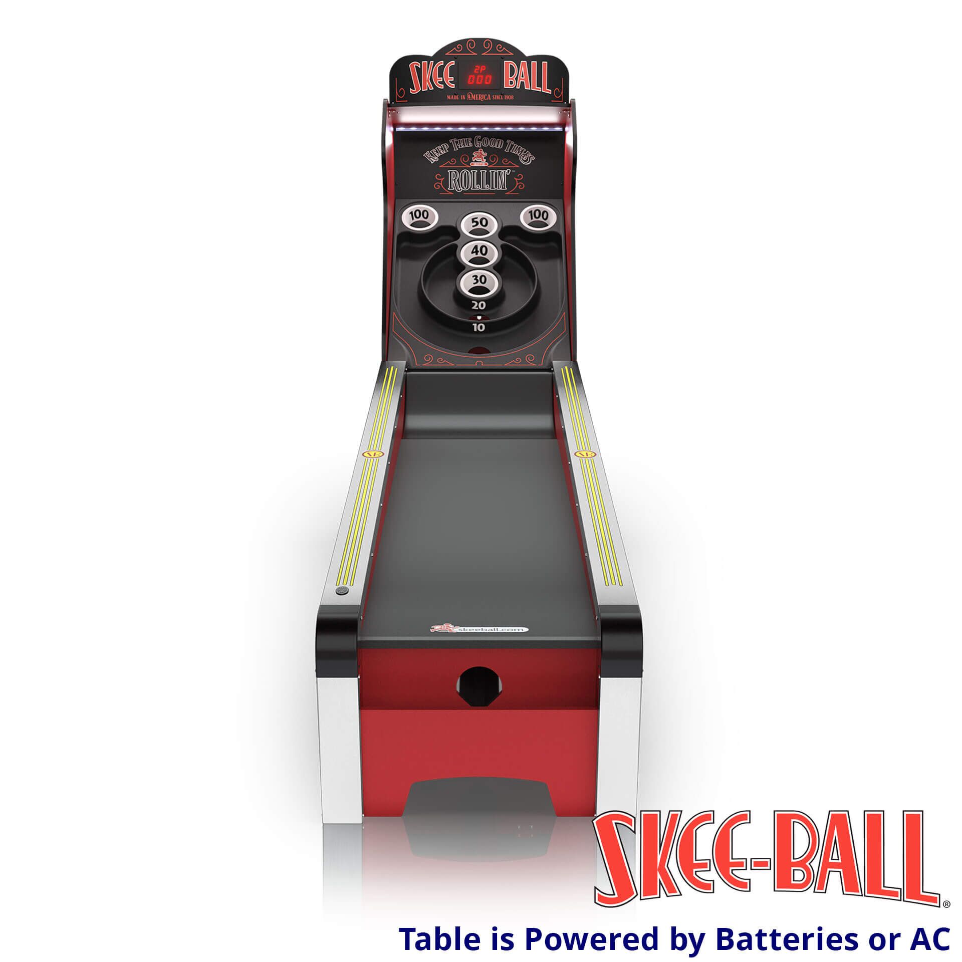 Home Skee-Ball Machine “Deluxe” – Straight View Home Skee-Ball Machine "Deluxe" for Sale