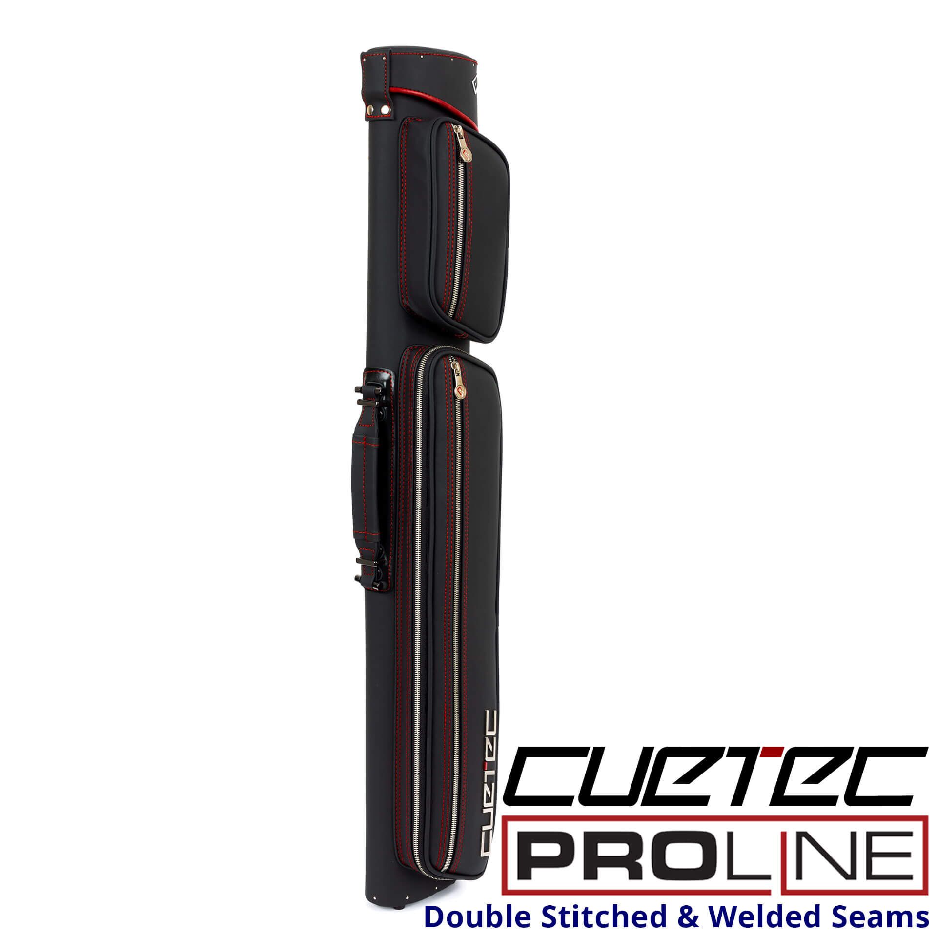 CT-ProLine-2X4-Hard-Case-95-750-3-4-View Cuetec Cue Case - Pro-Line - 2x4 - Hard Case - Welded Seams - For Sale