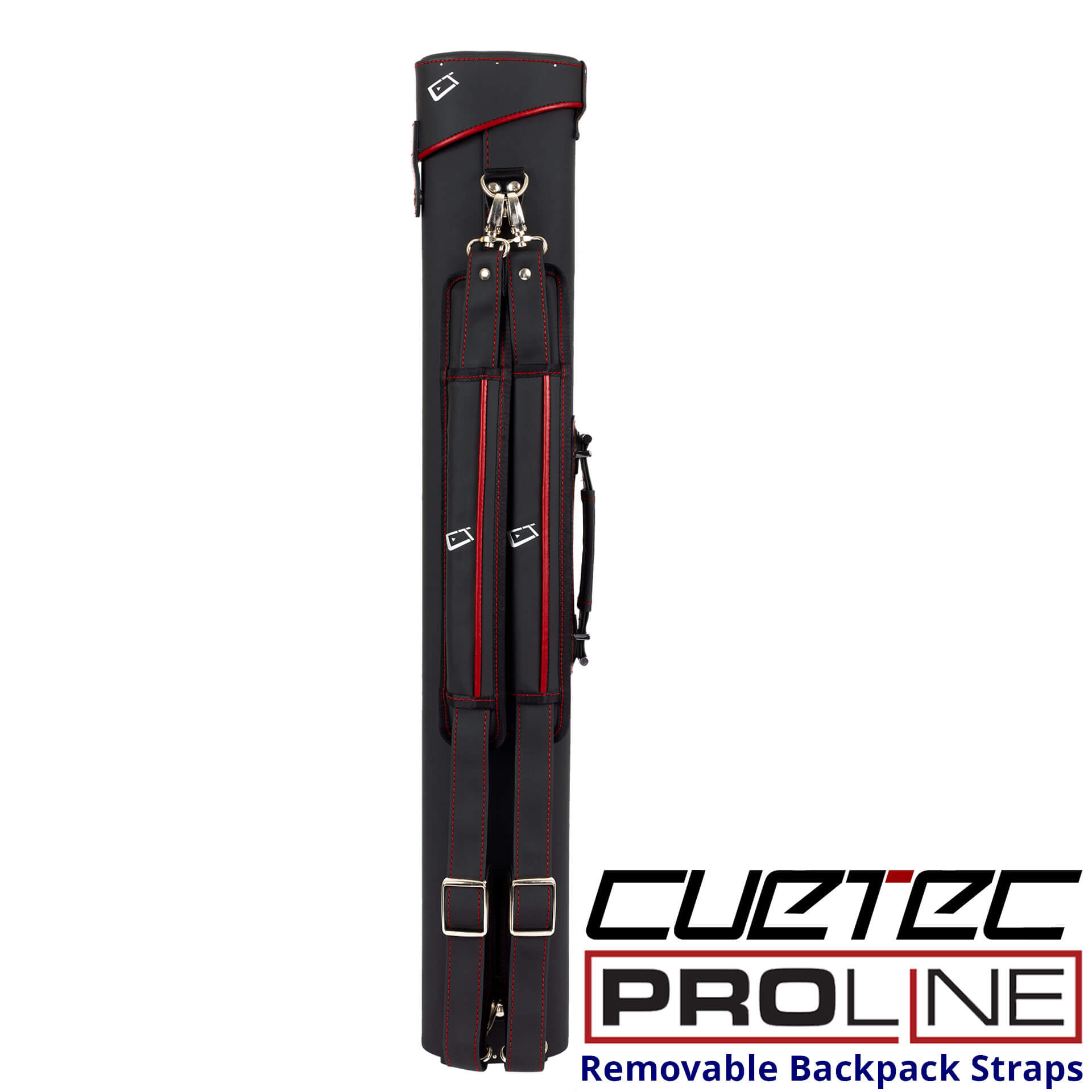 CT-ProLine-2X4-Hard-Case-95-750-Back-Straps Cuetec Cue Case - Pro-Line - 2x4 - Hard Case - Backpack Shoulder Straps - For Sale