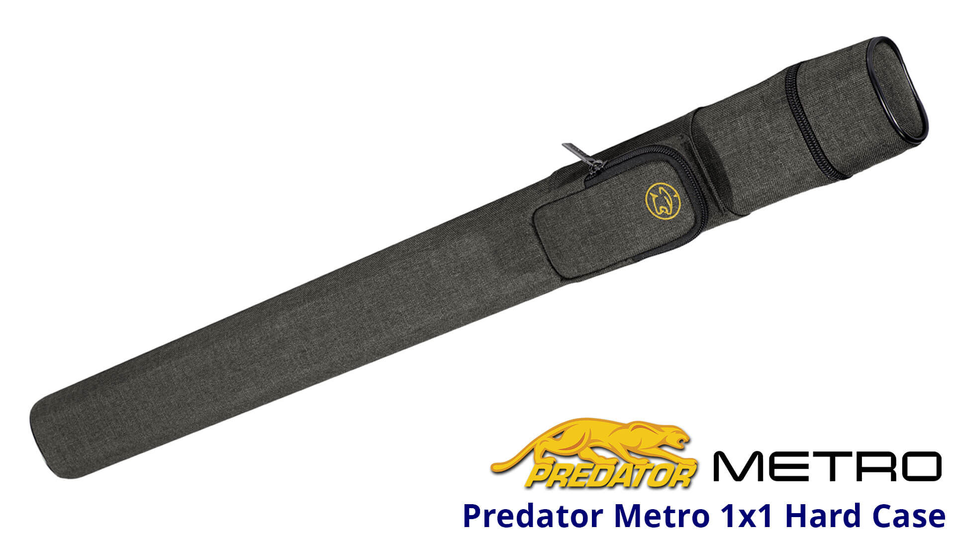 Predator Pool Cue Case - Metro - 1x1 - Hard - Grey - Full Cue Predator Pool Cue Case - Metro - 1x1 - Hard - Grey - Full Cue for Sale