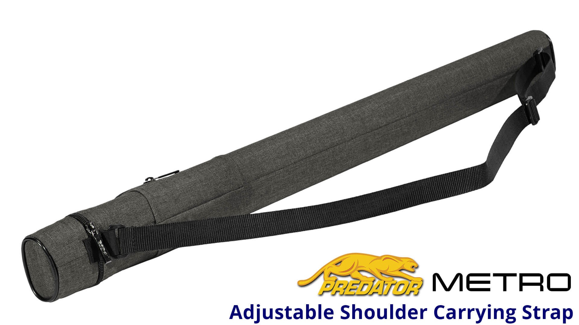 Predator Pool Cue Case - Metro - 1x1 - Hard - Grey - Strap Predator Pool Cue Case - Metro - 1x1 - Hard - Grey - Strap for Sale