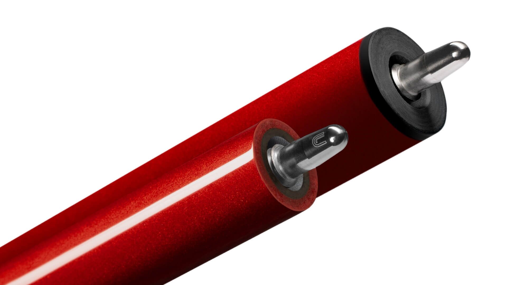 Predator Red BK Rush Jump / Break Cue Joint Pin Detail Predator Red BK Rush Jump / Break Cue Joint Pin Detail