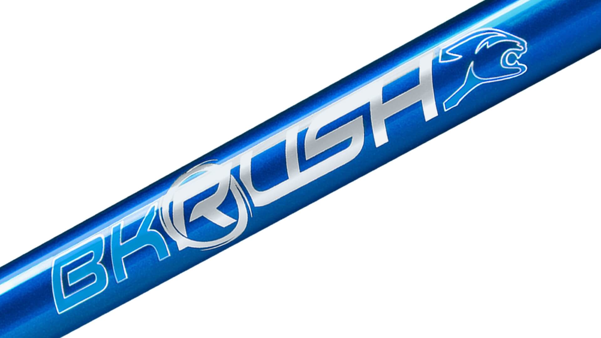 Predator – BK Rush “Blue Streak” Break Cue – Logo Detail Predator - BK Rush "Blue Streak" Break Cue - Logo Detail