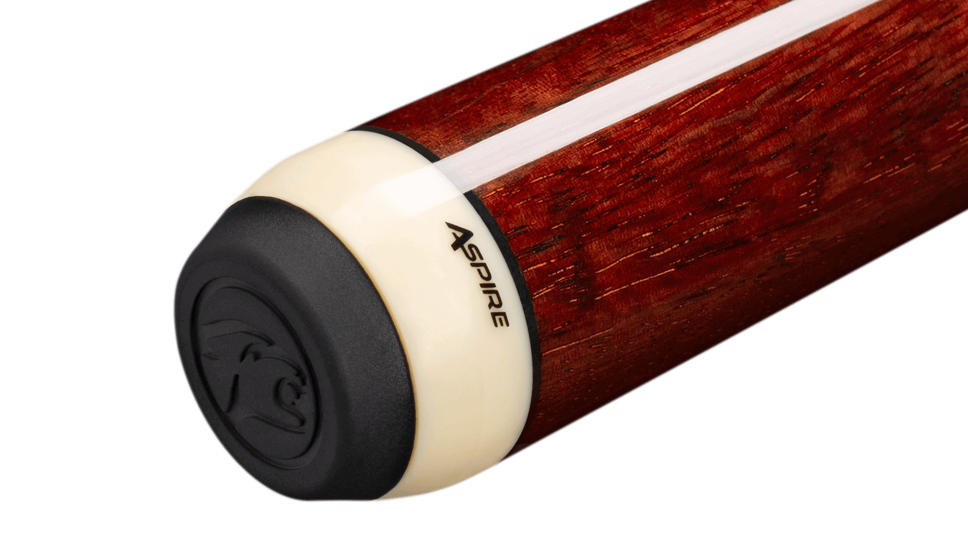 Predator – Aspire 1-5 Pool Cue Zebrawood – Butt Detail Predator - Aspire 1-5 Pool Cue Zebrawood - Butt Detail