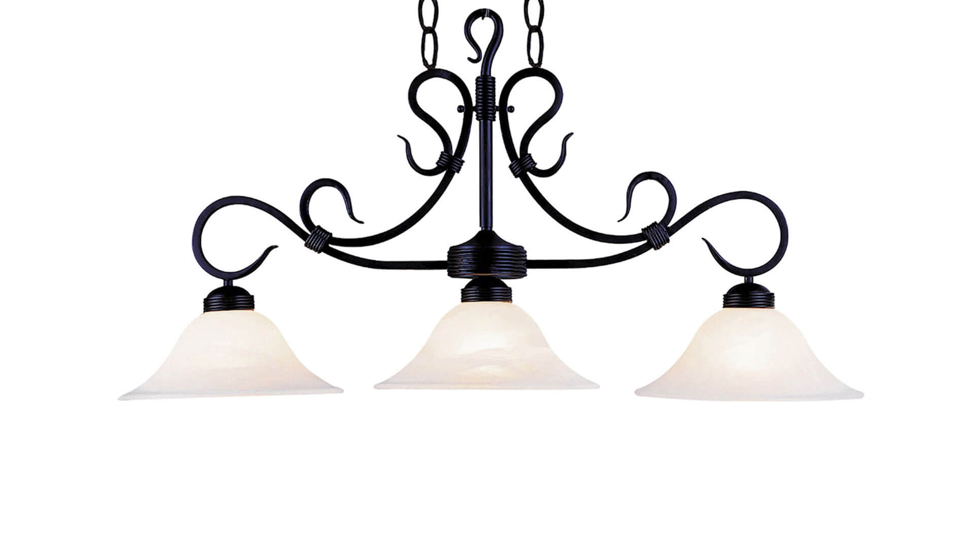 3-Light Pool Table Light Matte Black – “Buckingham” 3-Light Pool Table Light Matte Black - "Buckingham" for Sale