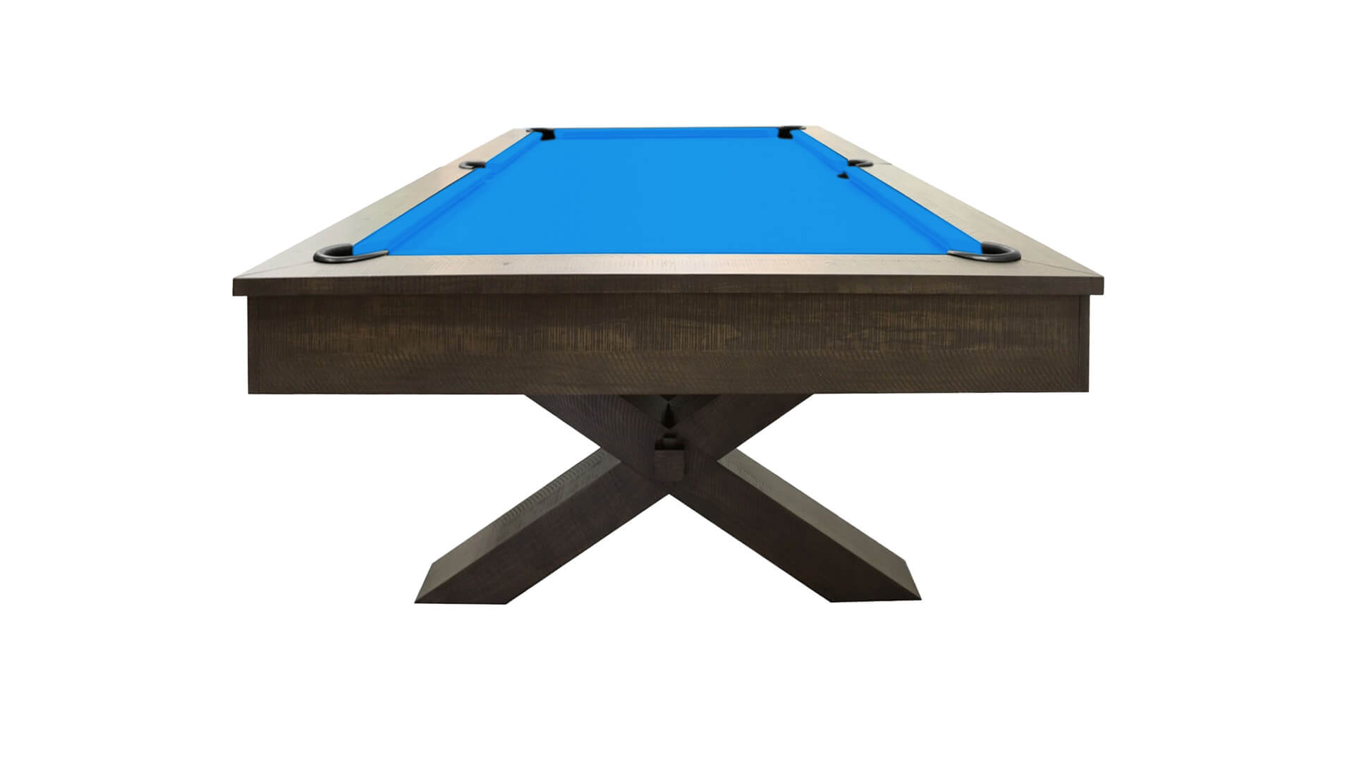 Plank-and-Hide-Crusader-Pool-Table-Short-Side-Tournament-Blue-Felt