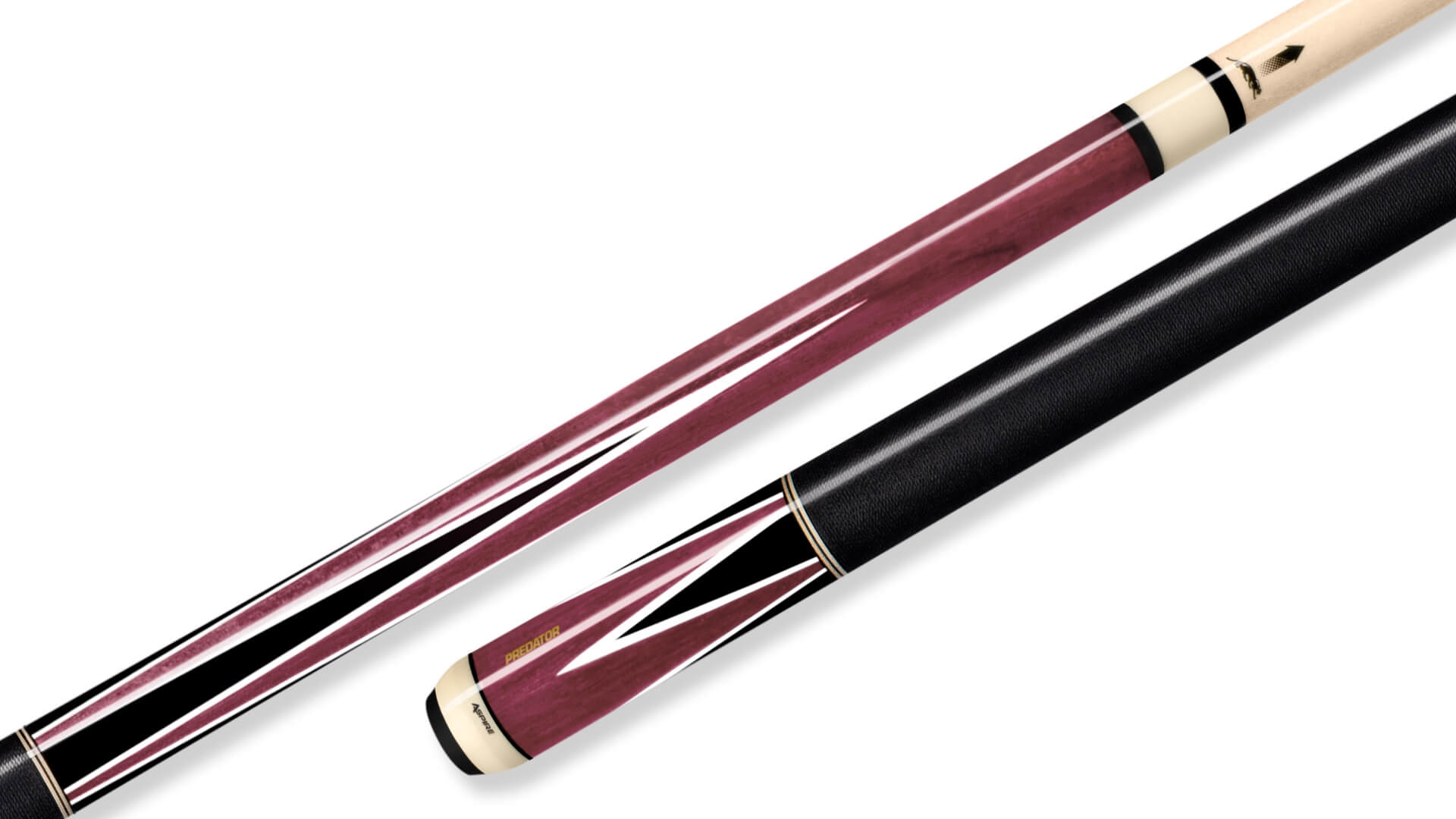 Predator-Asipre-1-9-Pool-Cue-Purpleheart-Inlay-Points-Wood-Forearm-Black-Linen-Wrap Predator-Asipre-1-9-Pool-Cue-Purpleheart-Inlay-Points-Wood-Forearm-Black-Linen-Wrap-for-Sale