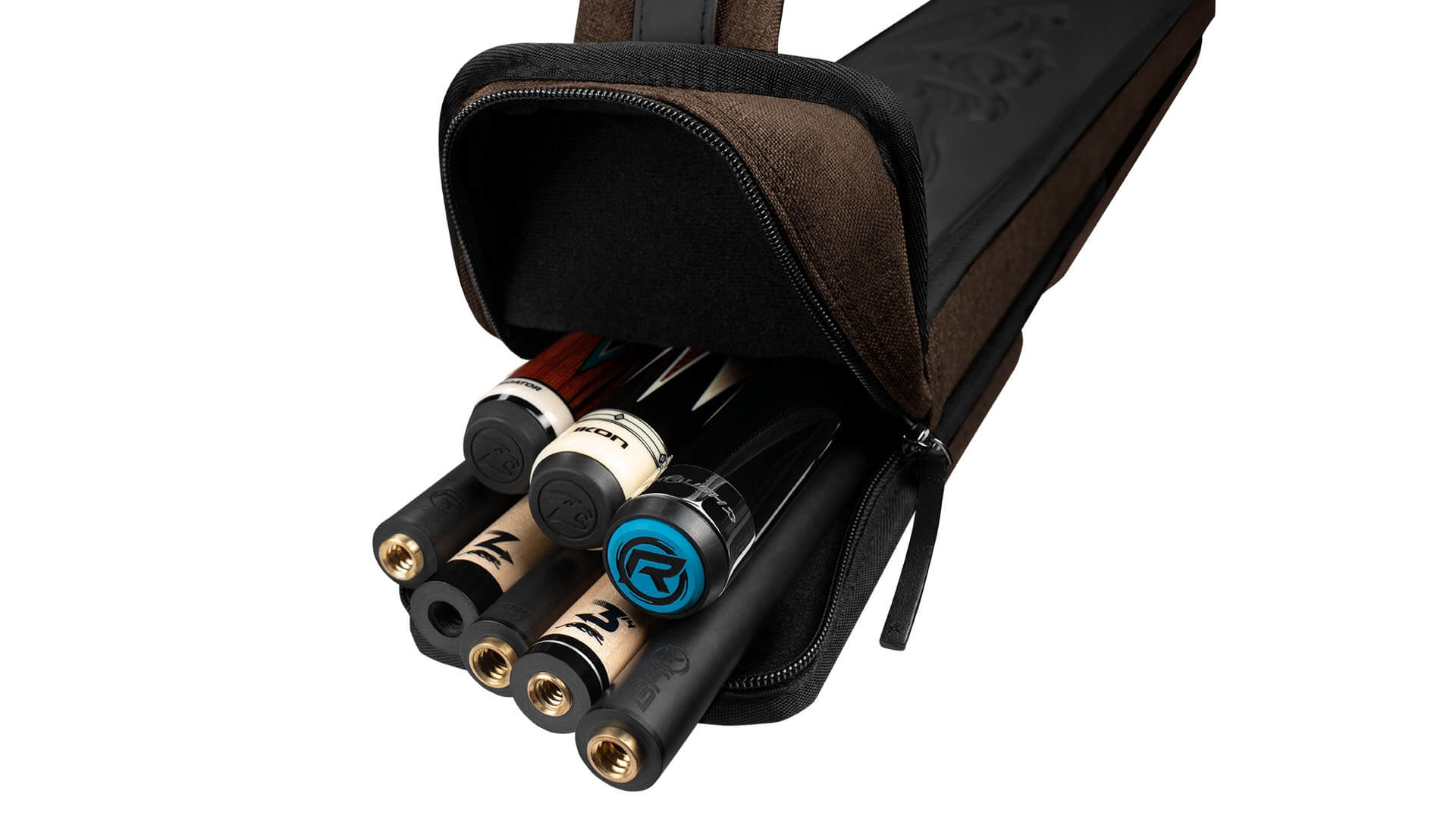 3×5-Predator-Metro-Hard-Cue-Case-Brown-Color-Top-Zippered-Opening 3x5-Predator-Metro-Hard-Cue-Case-Brown-Color-Top-Zippered-Opening