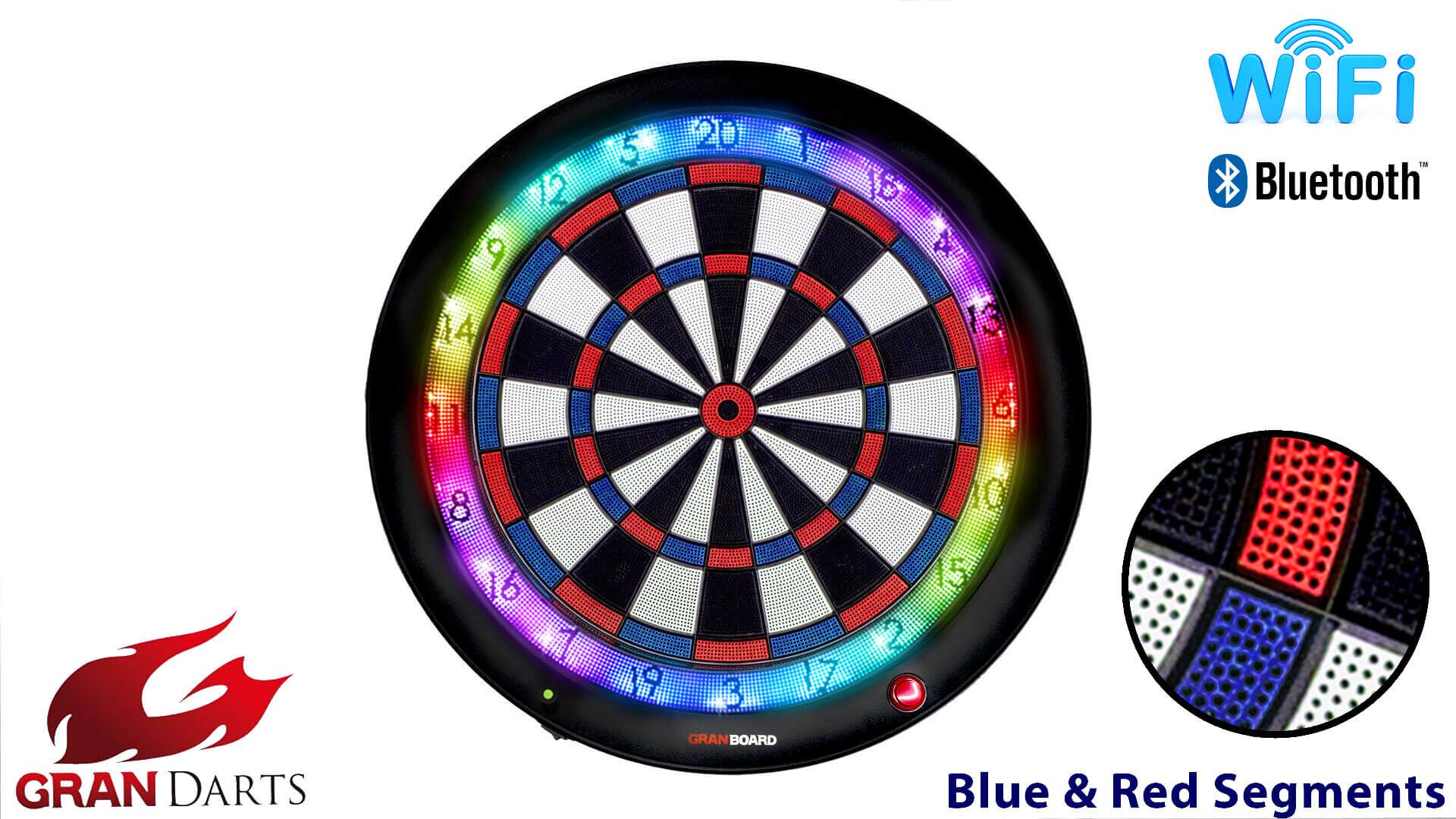 Gran-Board-3-S—Blue—Soft-Tip-Dart-Board-with-LED-On