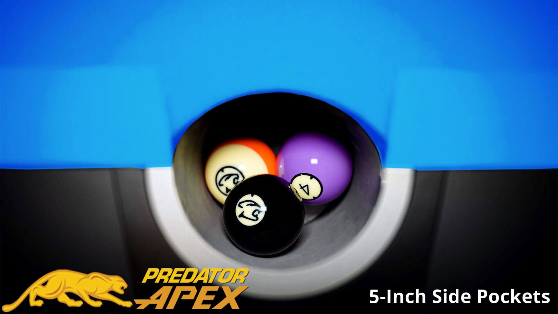 Predator Apex – Pool Table – 9 ft – 09 – Side Pocket Padding – 06-Tournament-Blue-117 Predator Apex - Pool Table - 9 ft - 09 - Side Pocket Padding - 06-Tournament-Blue-117
