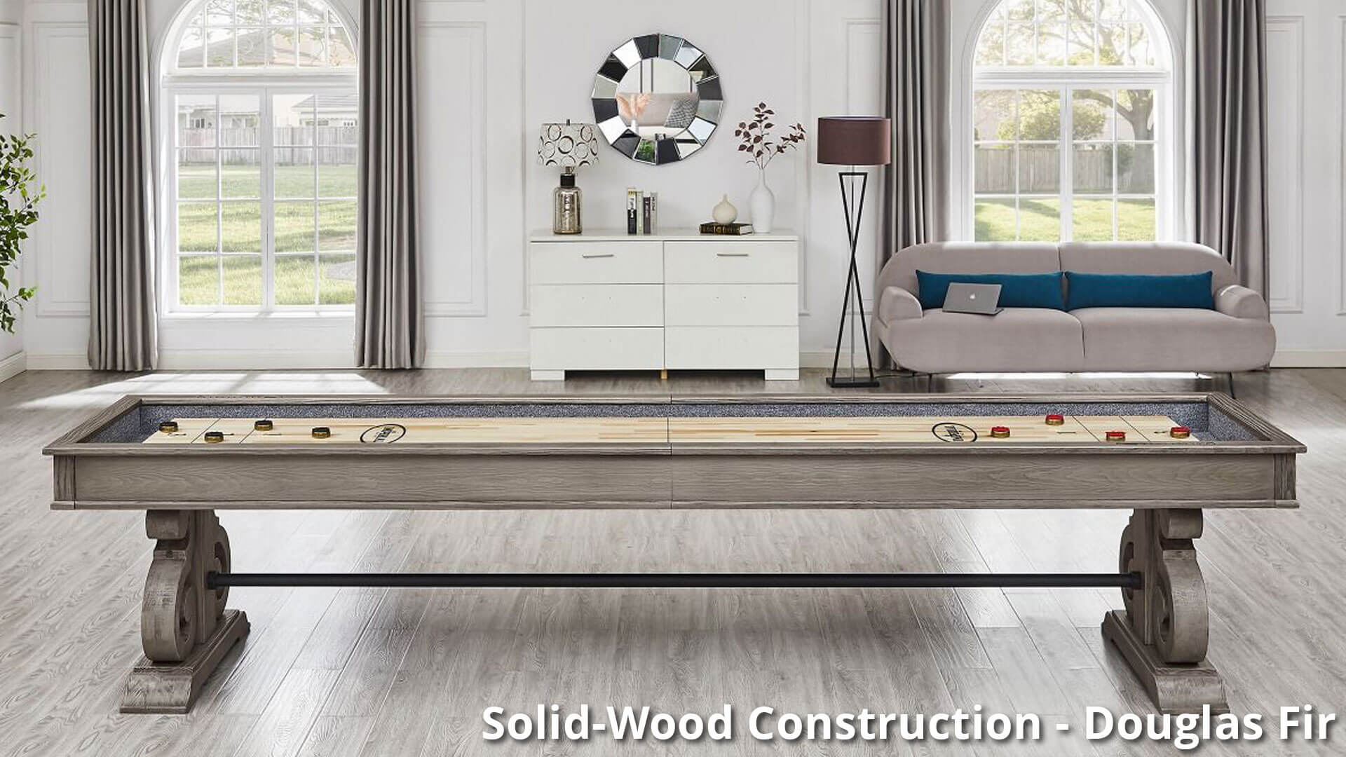 Imperial-Shuffleboard-The-Barnstable-12-Foot-Silver-Mist-Lifestyle-Long Imperial-Shuffleboard-The-Barnstable-12-Foot-Silver-Mist-Lifestyle-Long