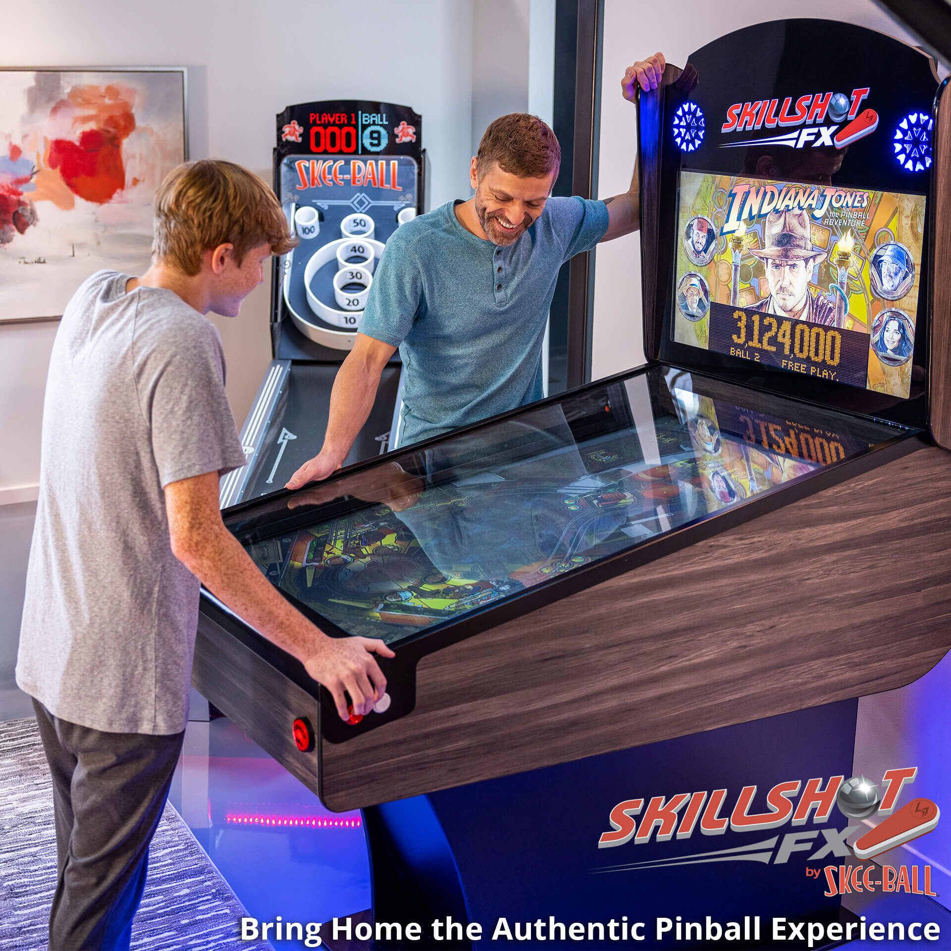 Skillshot FX Virtual Pinball Machine – Fun for the Whole Family Skillshot FX Virtual Pinball Machine for Sale