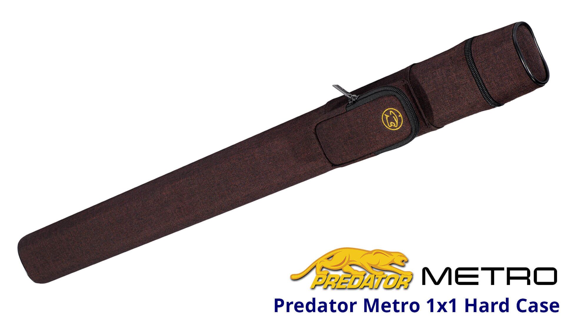 Predator Pool Cue Case - Metro - 1x1 - Hard - Red - Full Case Predator Pool Cue Case - Metro - 1x1 - Hard - Red - Full Case for Sale