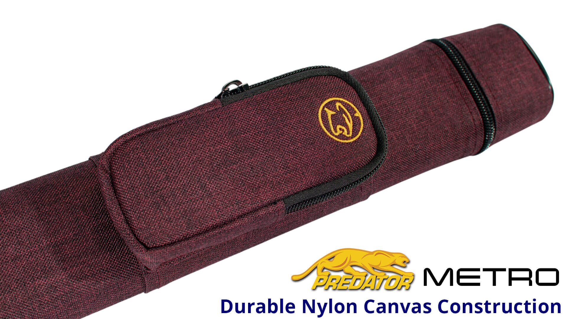 Predator Pool Cue Case - Metro - 1x1 - Hard - Red - Pocket Predator Pool Cue Case - Metro - 1x1 - Hard - Red - Pocket for Sale