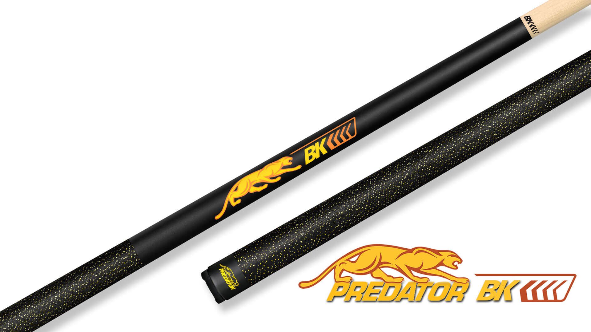 Predator BK4 - Break Cue - Black - Linen Wrap • Billiards Direct