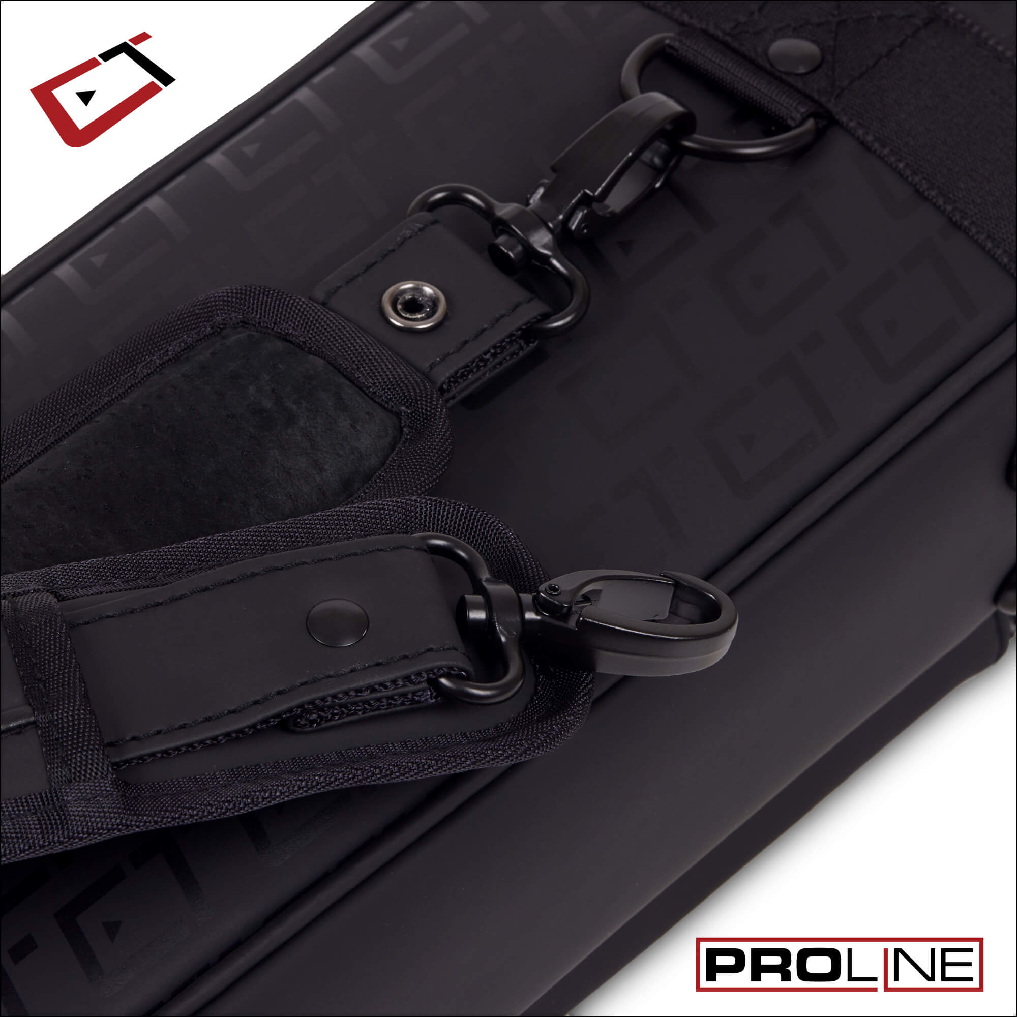 Pro-Line-Noir-4X8-soft-pool-cue-case-clips