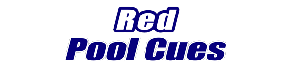 Red Pool Cues Red Pool Cues for Sale