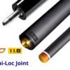 predator-revo-11-8-mm-low-deflection-pool-cue-shaft-for-uni-loc-qr-joint-white-vault-plate-for-sale