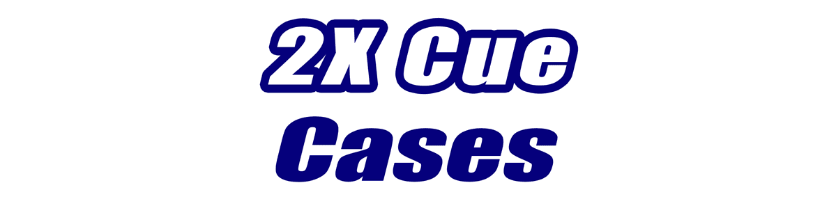 2X Pool Cue Cases 2X Pool Cue Cases for Sale