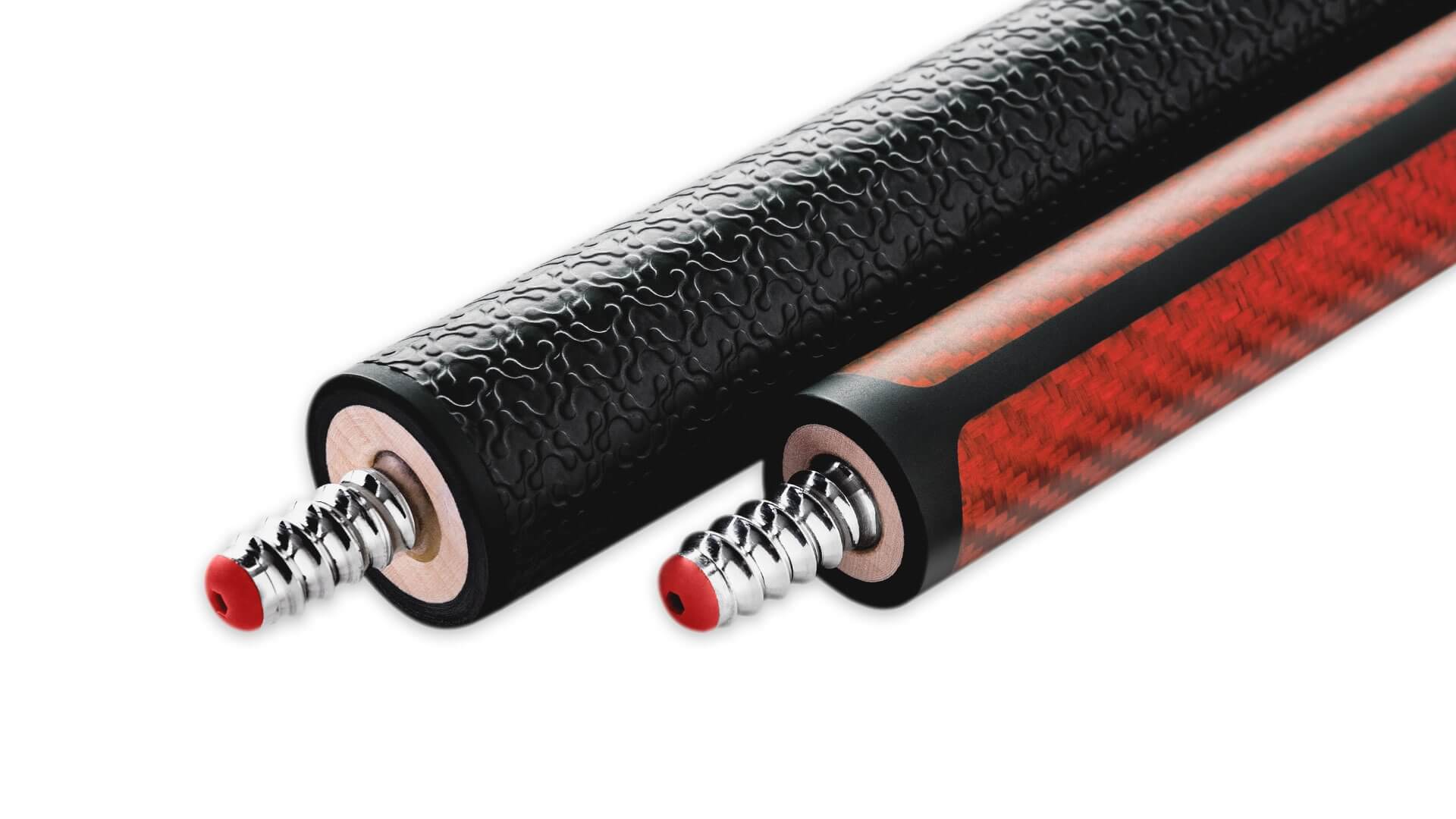 Poison - Jump / Break Cue Red Sport Grip - VX5 BRK-X RED