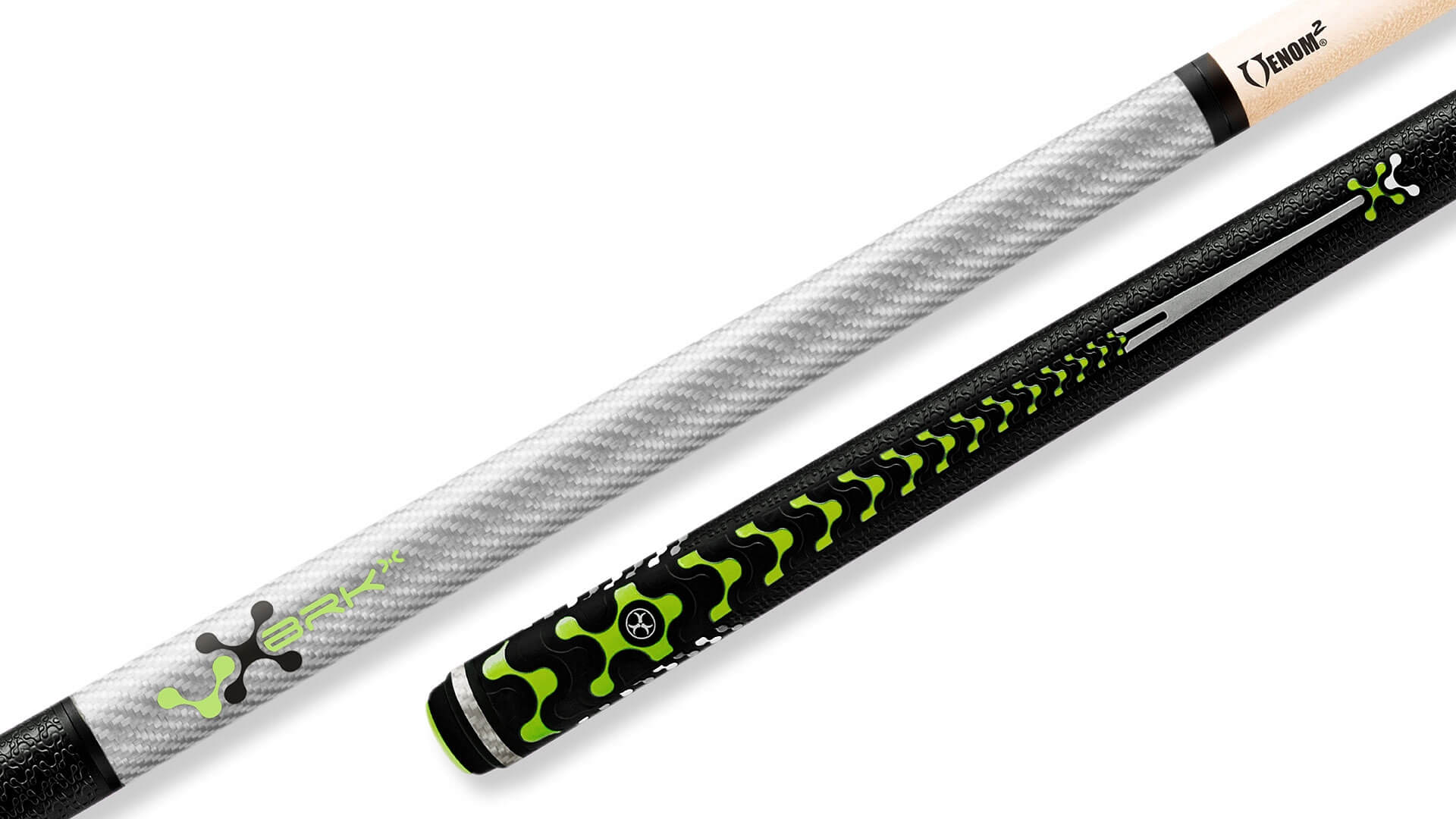 Poison - Jump / Break Cue Silver Sport Grip - VX5 BRK-X SLV